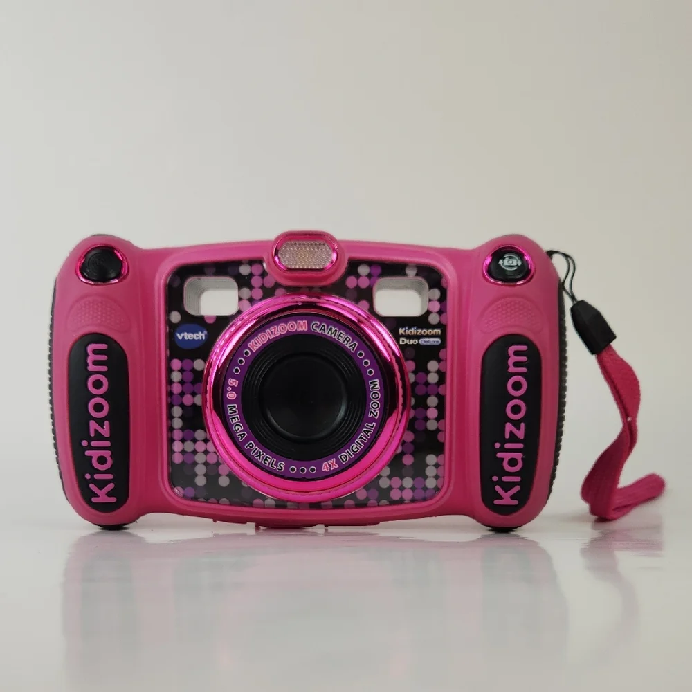 VTECH Kidizoom Duo 5MP Cam W/ 4x Digital Zoom, MP3, FUN Selfies & Pics Cam